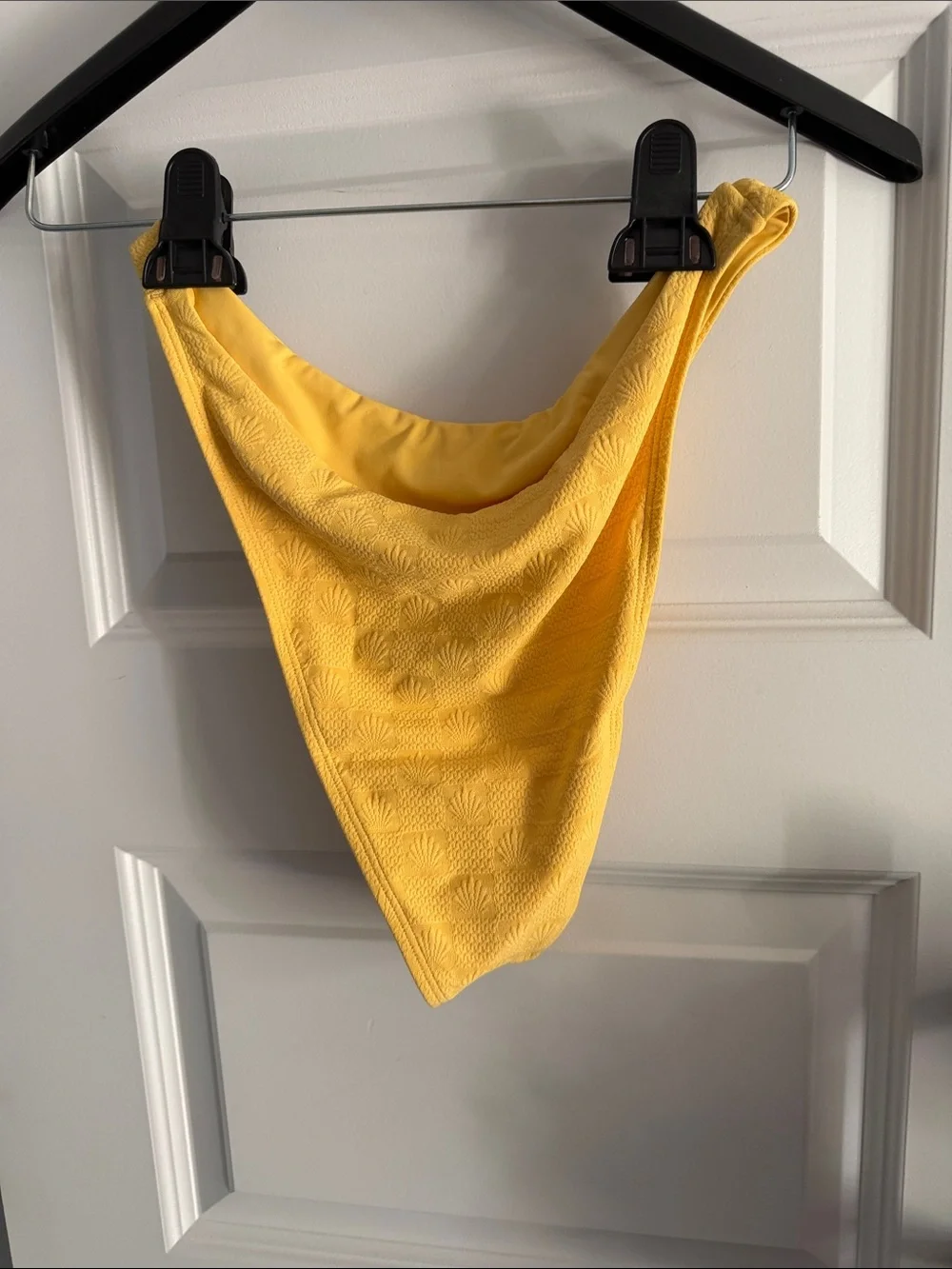 L*space Leilani bitsy Textured Yellow Bikini Bottom XL